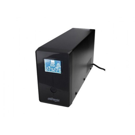 EnerGenie | UPS with USB and LCD display, Black | 850 VA | 220 V - 2